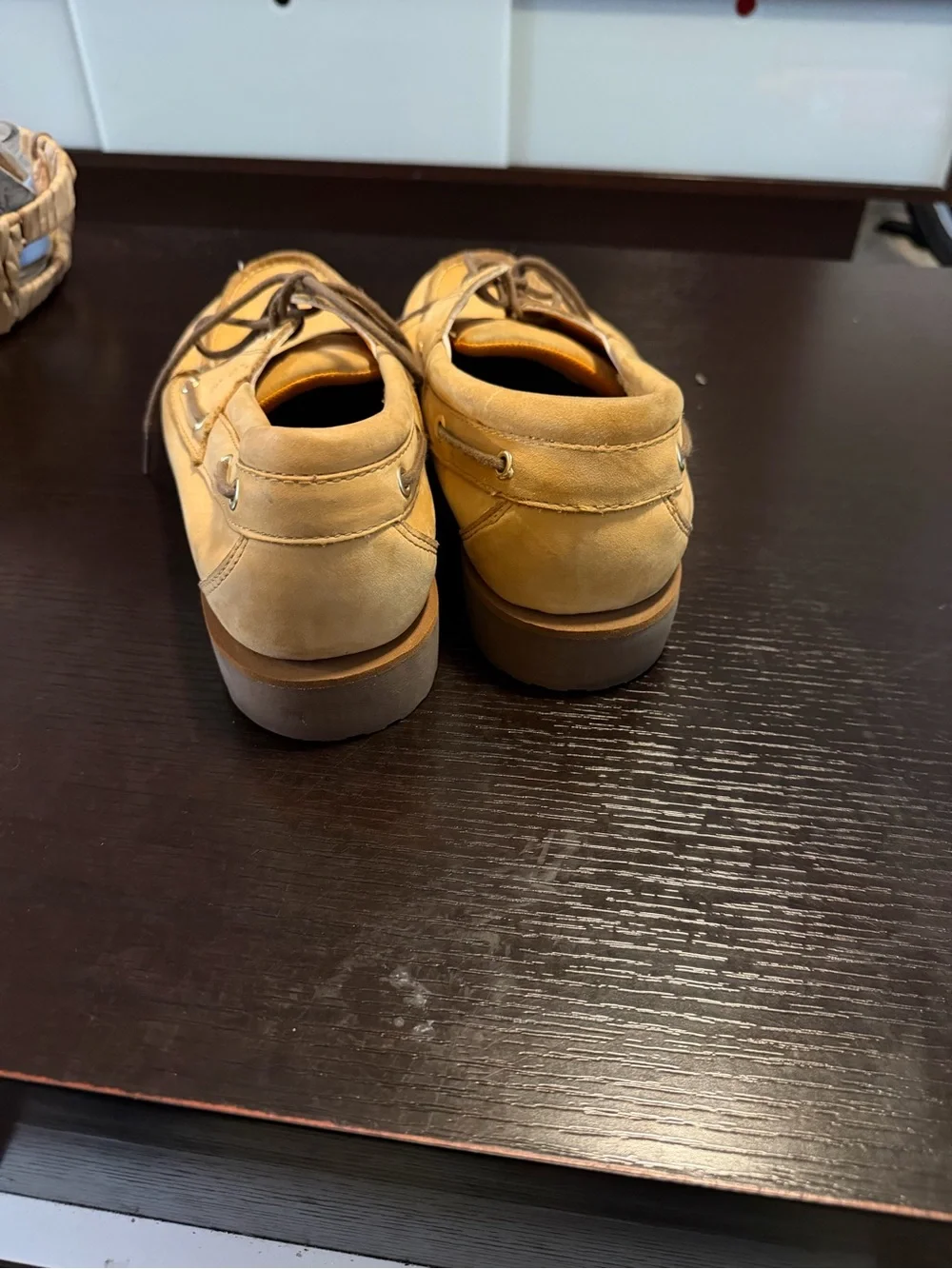 Timberland Men's Wheat/Tan Nubuck Boat Shoes